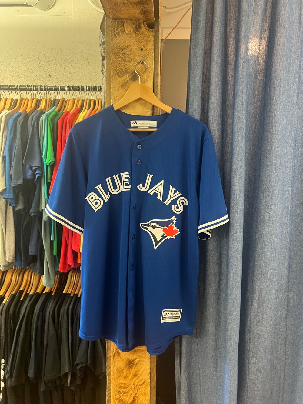 Tulowitzki Toronto Blue Jays Blue Jersey